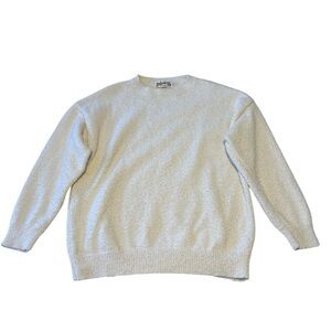 Crewneck Sweater in Light Cream
